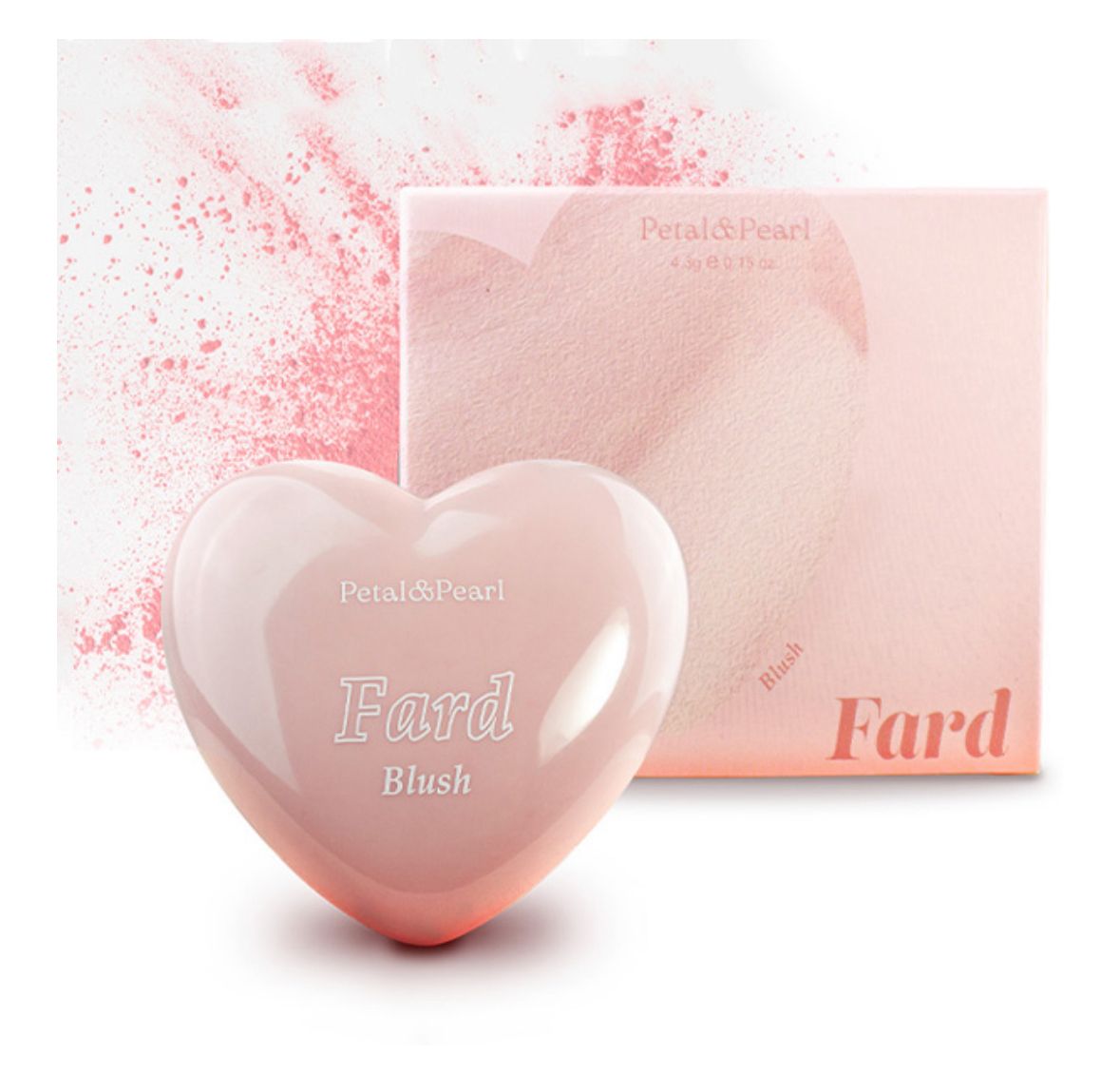 Petal & Pearl – Fard Blush a Cuore