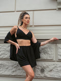 Completo tre pezzi nero
