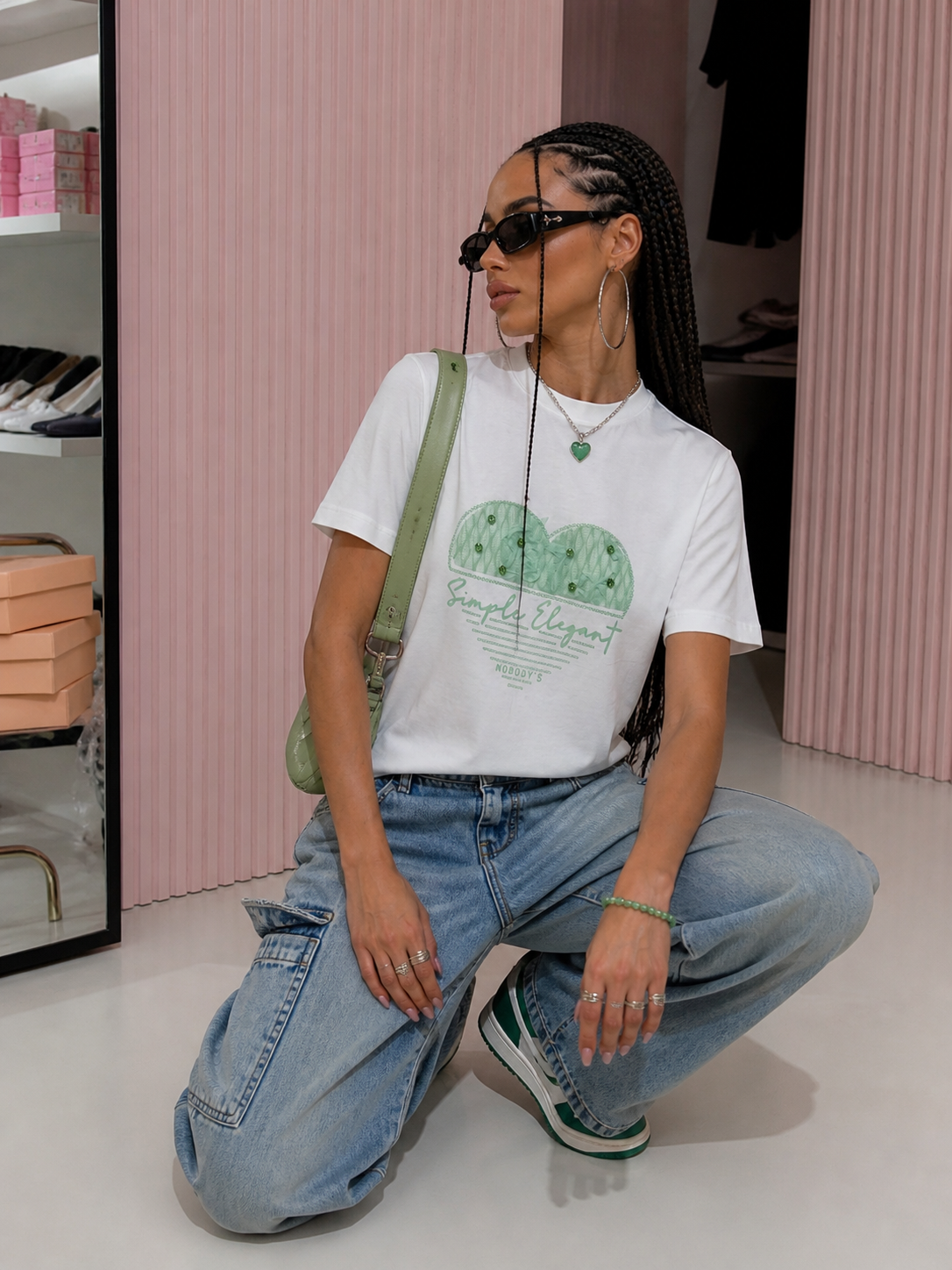 T-Shirt con cuore simple elegant