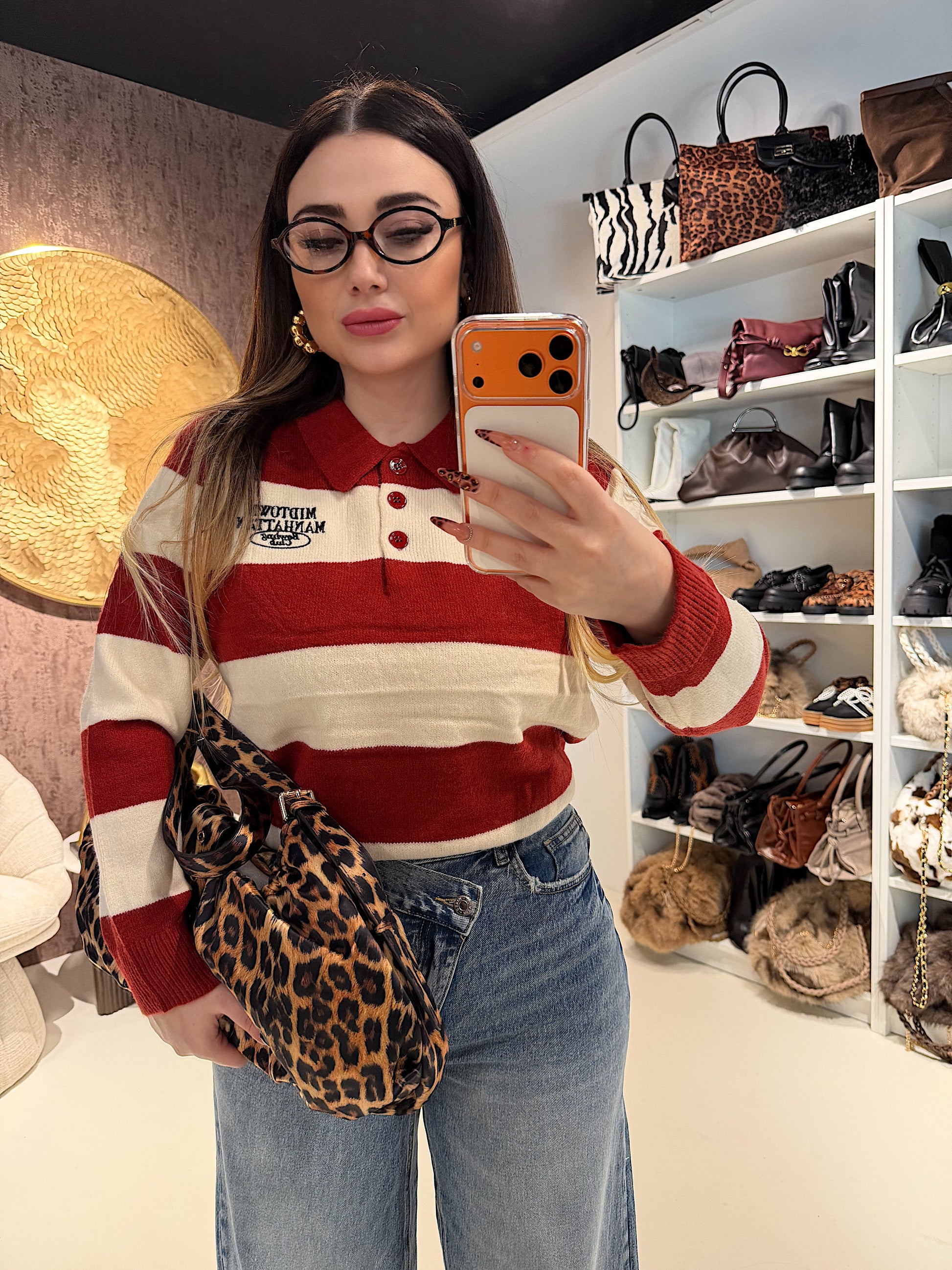 Maglione Manhattan a righe