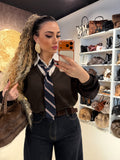 Maglioncino College Mood con camicia e cravatta