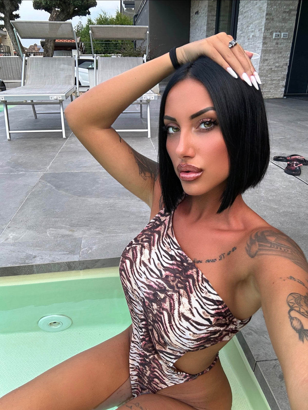 Body con spallina Safari