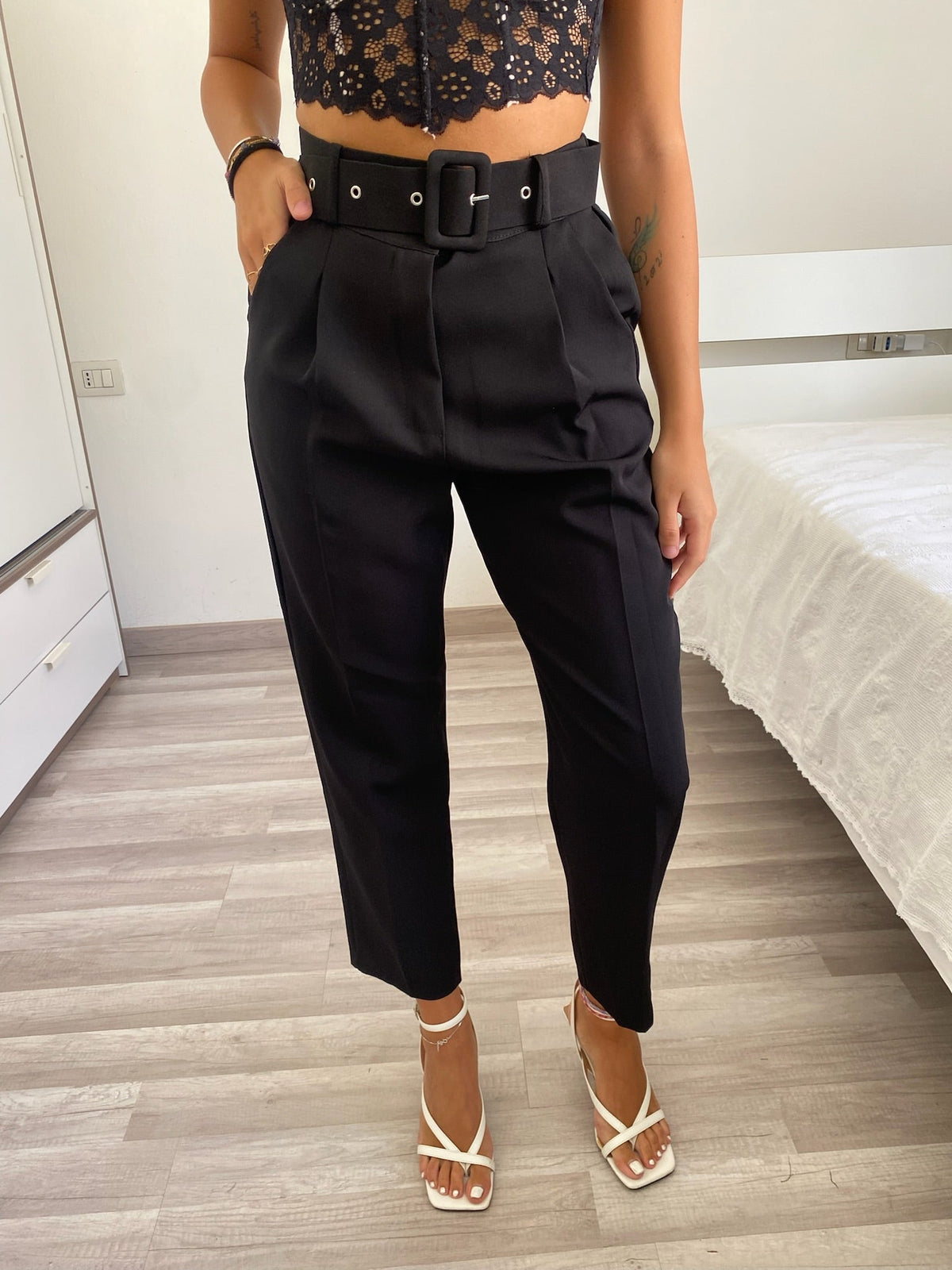 Completo giacca e pantalone nero