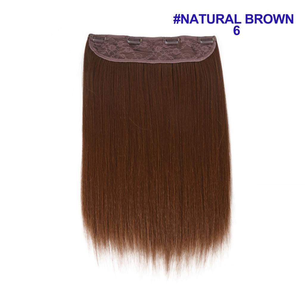 Extension clip Natural Brown Superior Quality