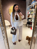 Completo Sangallo camicia e pantalone