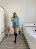 Due pezzi Cardigan e top