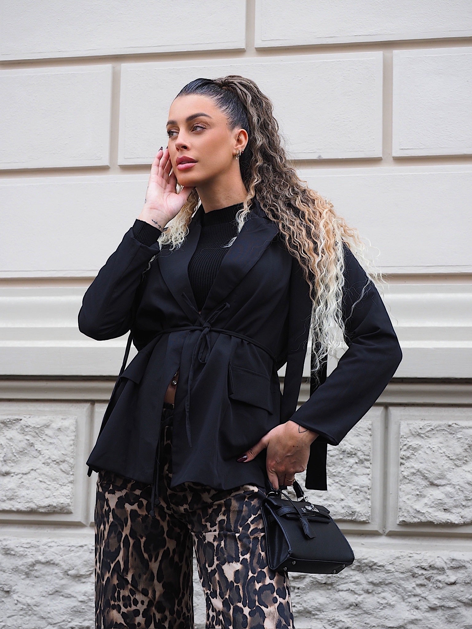 Blazer mini dress