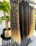 Extension 7 clip liscia nero