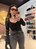 Top in Pizzo con Dettaglio Bustier