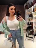 Top Bottoni Gold Chic