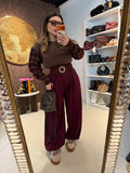 Pantalone relax fit