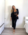 Completo giacca e pantalone nero
