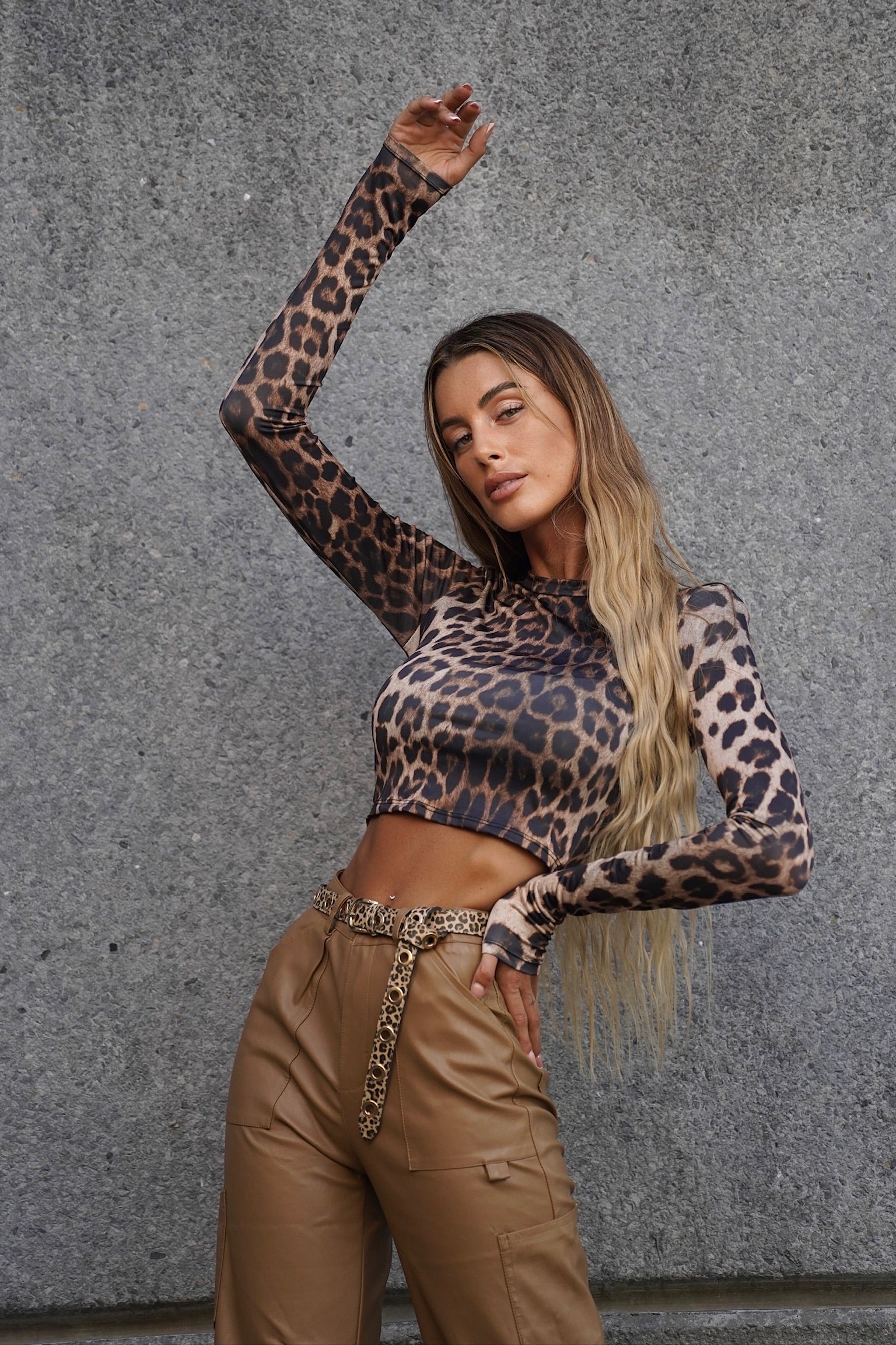 Top crop maculato