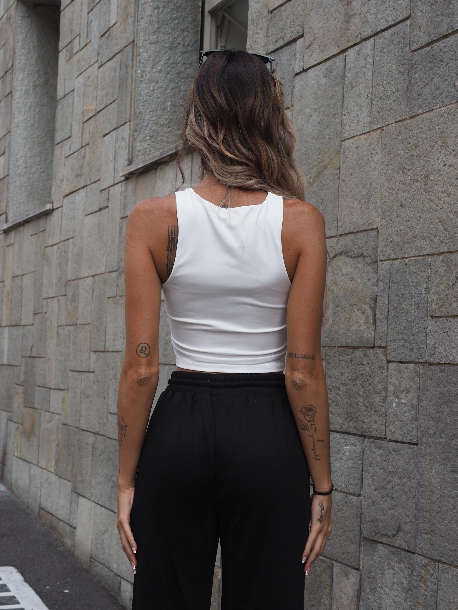 Top bianco