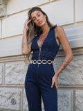 Tuta in jeans con zip