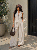 Completo Lino Chic Top & Pants