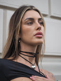 Collana con laccio e cuore