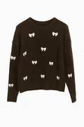Maglione con fiocchi