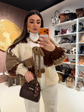 Cardigan a trecce