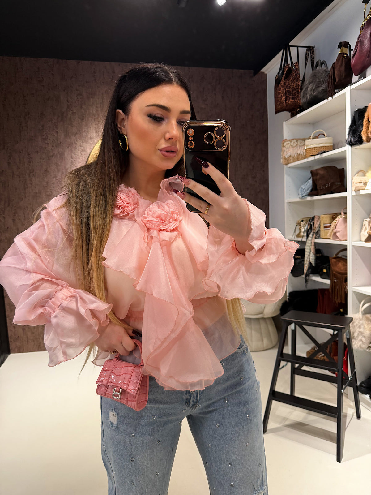 Blusa Romantic Rose