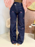 Jeans ciliegia