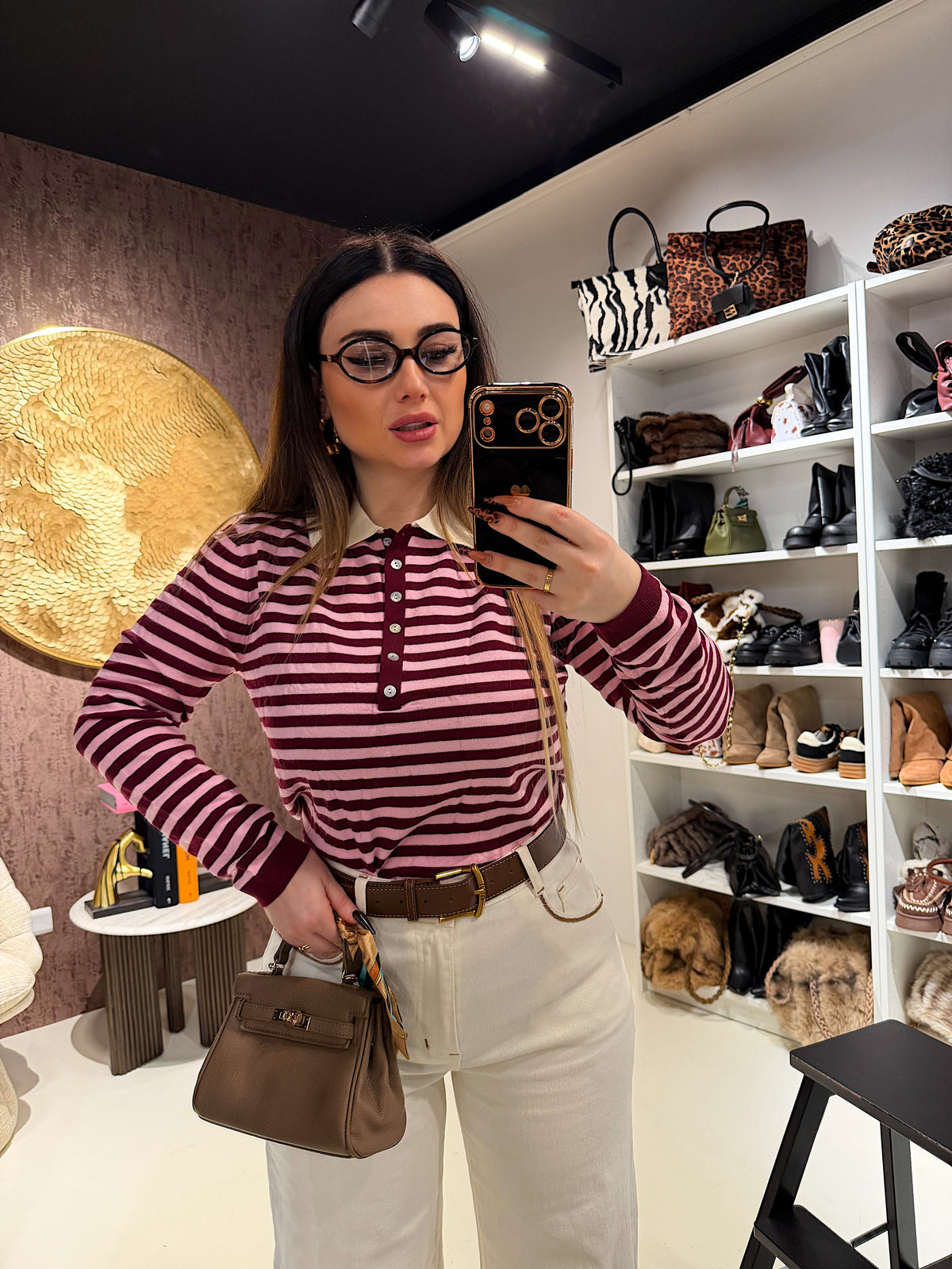 Maglioncino Chloé a righe