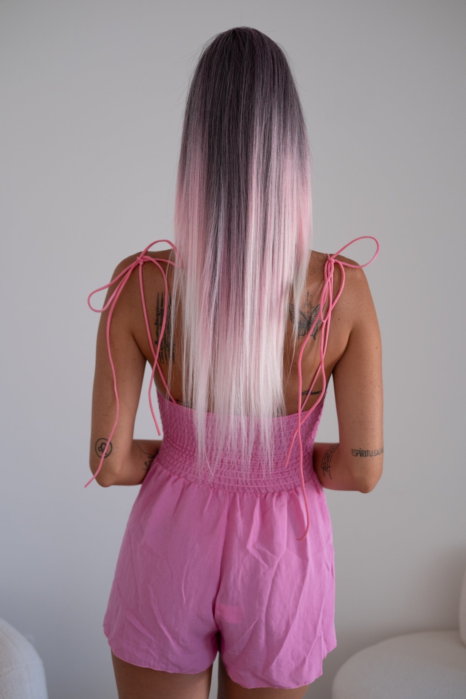 Coda 70cm liscia con Coulisse vari colori
