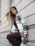 Cardigan bianco choco