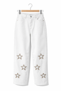Jeans Shining Stars White
