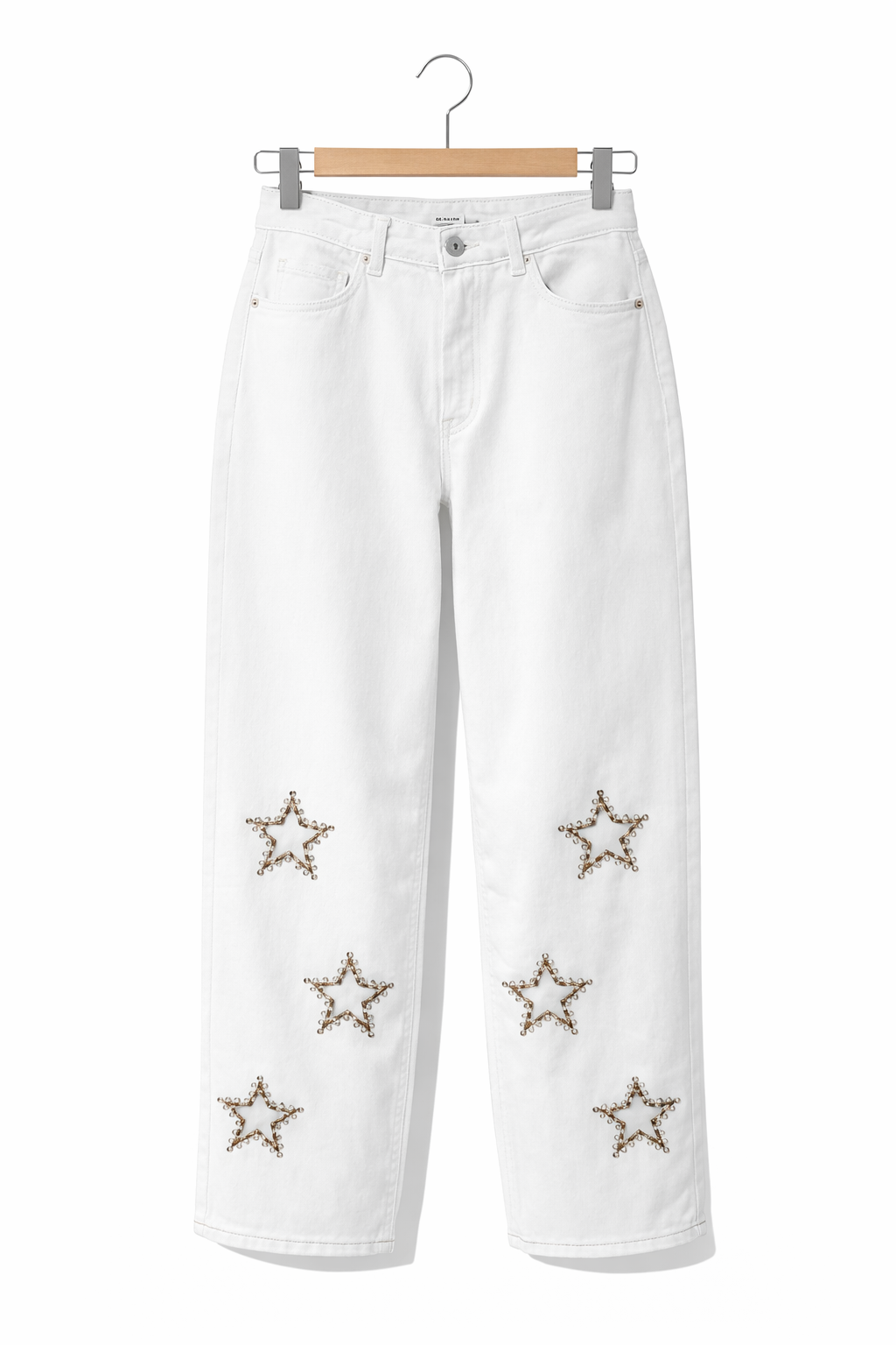 Jeans Shining Stars White