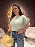 Maglia Soft con Fiocco Gioiello