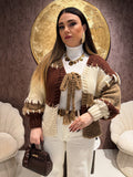 Cardigan a trecce