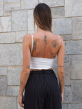 Top basic bianco