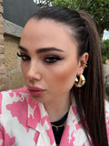 Ear cuff tre anelli oro