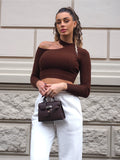 Maglioncino choco con choker