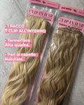 Extension 200GR 7 Clip Riccio Morbido vari colori