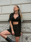 Completo tre pezzi nero