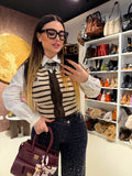 Gilet a righe