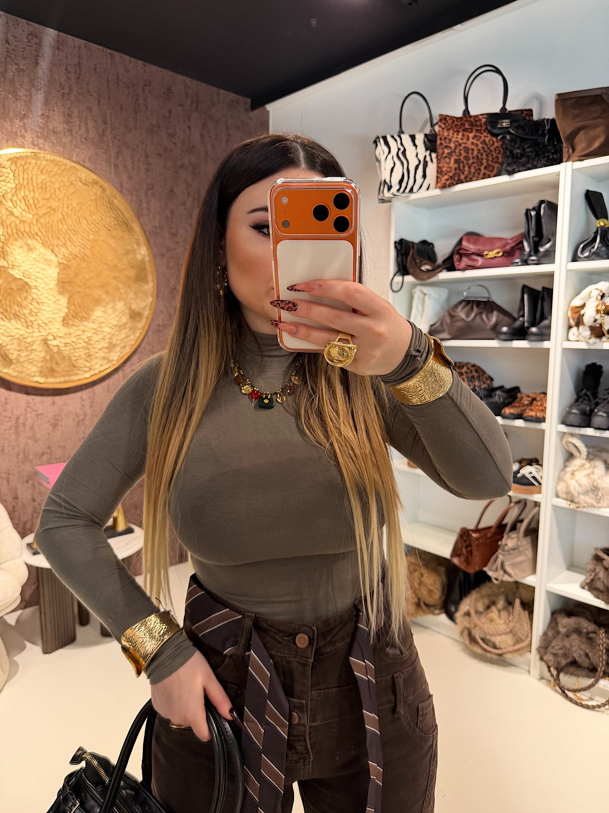 Maglia Essential con foro