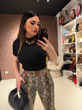 Top Collo Alto Essential a costine