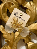 Orecchini medusa bianco
