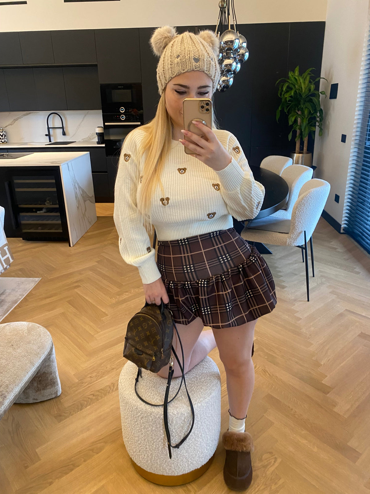 Maglione bianco Teddy