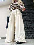 Pantalone palazzo beige