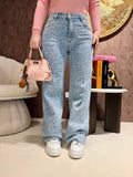 Jeans Wild Sky con strass