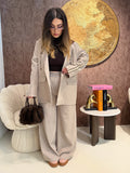 Completo Urban Chic con Cappuccio Marrone
