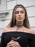 Collana con laccio e cuore