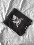 T-shirt grigio doberman