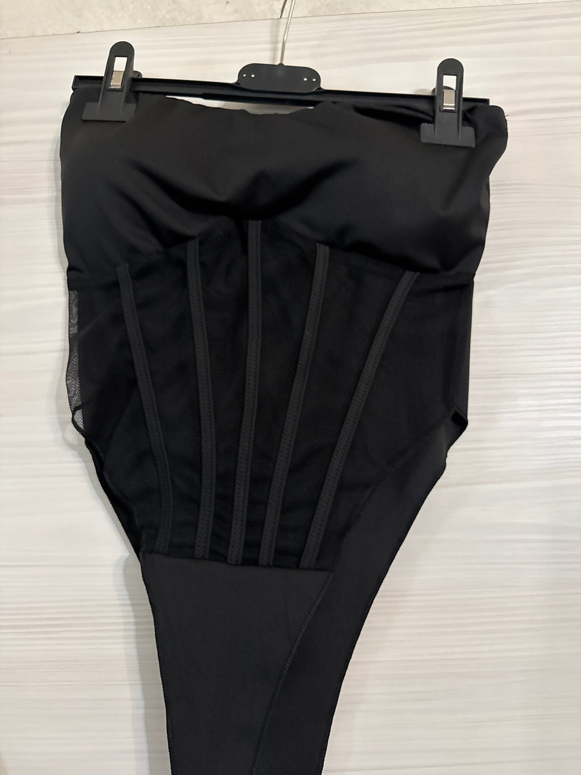 Body corsetto nero