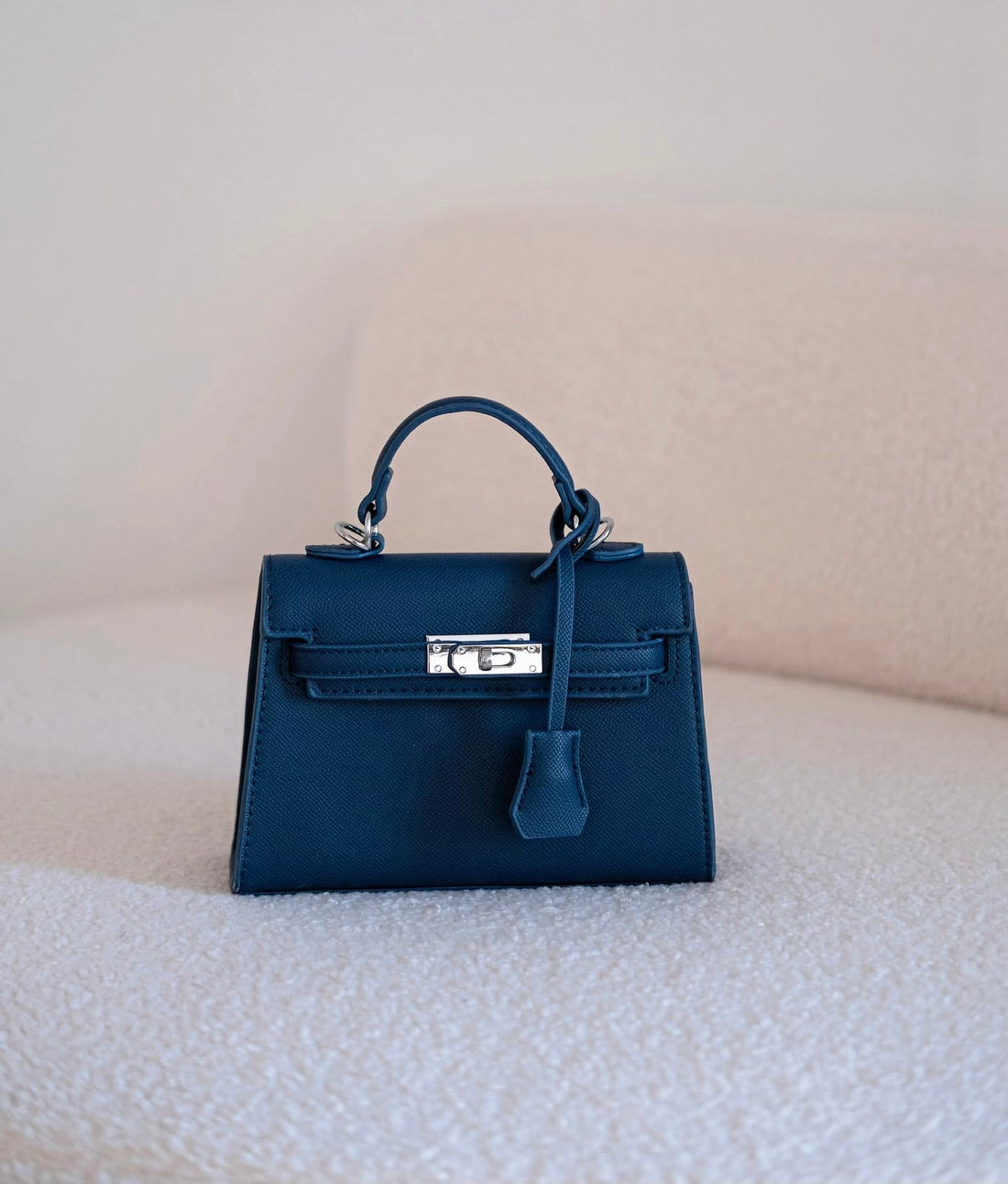 Borsa vintage blu