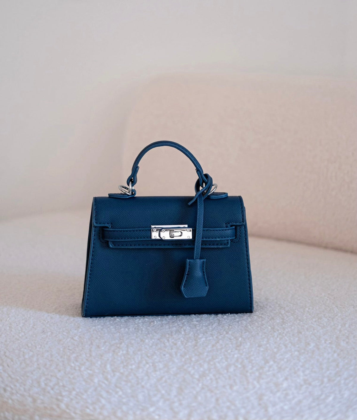 Borsa vintage blu